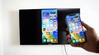 Screen Mirror iPhone to Smart TV Wirelessly!(No Cable Required)