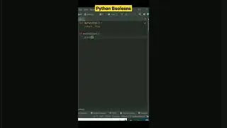 Python Booleans || Python Tutorial || Learn Python Programming