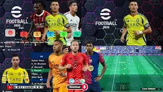 eFootball PES 2025 PPSSPP Download Full Update UCL New Kits 24/25 & New Transfers Best HD Graphics