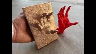 Creepy Copper Hand Ingot - Melting Copper - Making Custom Ingots - The Growing Stack