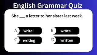 Grammar Quiz | English Grammar Questions। English Grammar Test