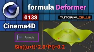 0138. formula deformer in cinema 4d