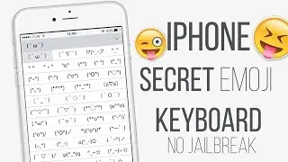 IPhone Secret Keyboard IOS 9 Emoji 2