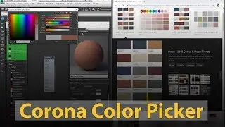 How to use the Corona Color Picker | Corona Renderer | Tips & Tricks