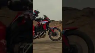 The new 2024 #africatwin off-road in Morocco