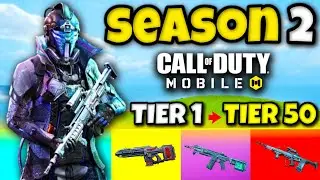 *NEW* SEASON 2 BATTLE PASS MAXED in COD MOBILE 🤯