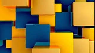 Футаж мозайка из кубиков HD