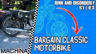 Flipping A Vintage Motorbike For Profit | Motorbike Barn Find | Junk And Disorderly | S1E03