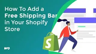 How to add a Free shipping bar at the top of your Shopify store (EASY)