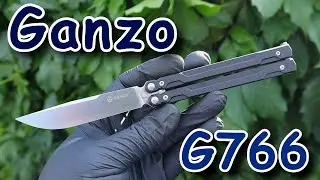 Ganzo G766. Первый балисонг от Ганзо!