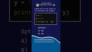 Python Quiz: Question No. 56 👨‍💻