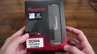 Kingston HyperX Predator DDR4 Memory Unboxing