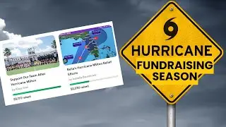 Fundraising for Hurricane #milton  Before it lands?