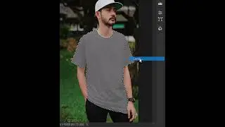 How to convert color t-shirts 👕 to black t-shirts easily in realistic way in photoshop 2022