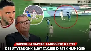 umpan sprint verdonk buat dirtek nijmegen takjubbegini cara STY membuat Verdonk jalani debut manis