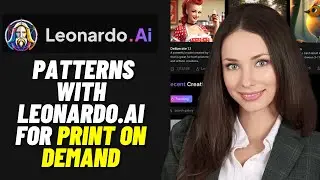 How to Create Patterns Using Leonardo AI and use it for Print on Demand (2023)