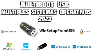 ✅ Crear Memoria USB Multi-boot con WinSetupFromUSB Windows 7 , 8, 10 11