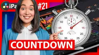 How To Create a Countdown Timer using DaVinci Resolve iPad | Ep.21