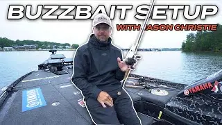 Jason Christies Buzzbait Setup