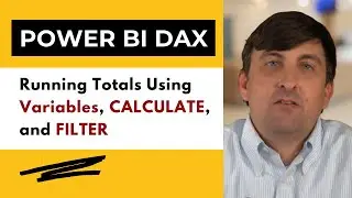 Power BI DAX: Running Totals Using Variables, CALCULATE, and FILTER