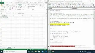9. Excel VBA: Storing all file names in a folder in pdf format using Excel Macro.