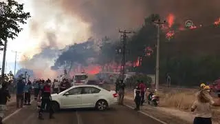 Turkey battles wildfires for 3rd day in a row, 88 under control