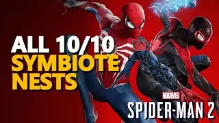 All Symbiote Nests Spider Man 2