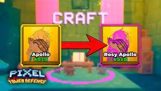 ROSY APOLLO IS OP! | Pixel Tower Defense