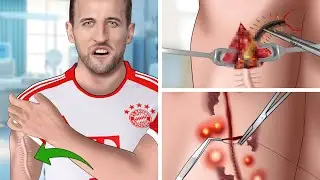 ASMR Help Harry Kane Remove the centipede from his bicep