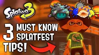 3 MUST KNOW Splatfest Tips For Splatoon 3!