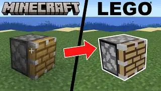 100% WORKING LEGO® Minecraft Piston
