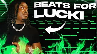 How To Make MELODIC BEATS For LUCKI | FL Studio Tutorial