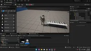 [UnrealEngine] Dynamic Materials On Modular Piano Keys