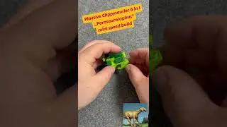 Playtive Clippysaurier 6 in 1 „Parasaurolophus“mini speed build 