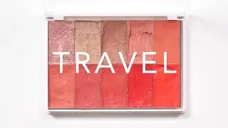 Making An Eye & Lip Palette | Depotting Lipsticks and Cream Shadows for Travel