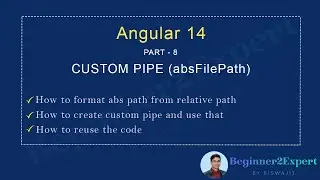 Part 8 - Custom pipe with live example | Why do we need to create custom pipe | Angular for expert