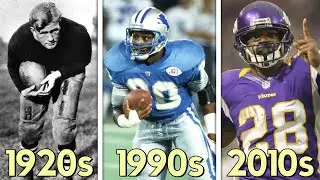 Best Running Back Every Decade (1920-2024)