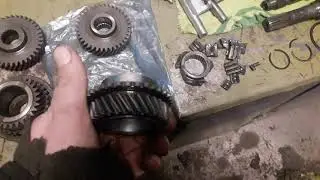 Дефектовка КПП ВАЗ 2111,принятие решения поустановке 6передачи,список запчастей и замена ГП на сток.