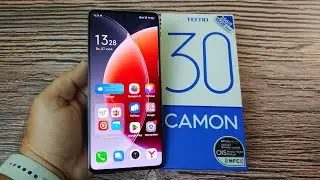 TECNO CAMON 30 Распаковка / Настройка / Первое Знакомство