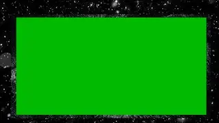 Black and silver background with frame-Free Green Screen