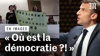 Macron hué aux Pays-Bas par des militants : « Où est la démocratie française ? »