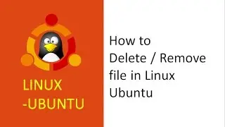 how to delete a file in linux terminal , remove file in ubuntu, delete all files linux command