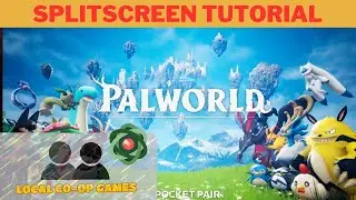 Palworld How to Play Multiplayer Splitscreen on Nucleus Coop