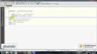 The PHP __autoLoad() Magic Function