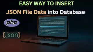 How to Insert JSON Data into MySQL | PHP Read JSON File