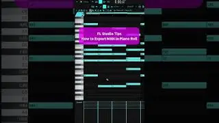 How to Export MIDI In Piano Roll / FL Studio Tips 