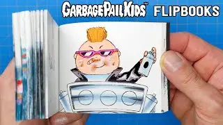 New GPK FLIPBOOKS 🤢 and Chewing 34 YEAR OLD GUM