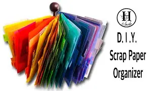 DIY Scrap paper Organizer | Paper Organizing tip | Paper Organizing Idea