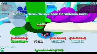 I HATCHED THE SECRET OCEAN MONSTER IN REBIRTH CHAMPIONS X ON CAMERA!!! (Finally) (Roblox)