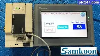 Samkoon HMI & Mitsubishi FX3U 